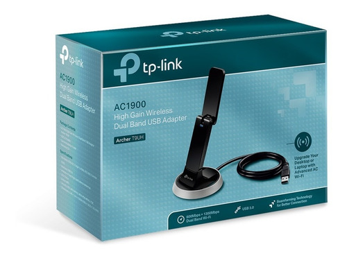 Imagen 6 de 8 de Placa Wifi Tp Link Wireless Archer T9uh 1900 Usb 3.0 Alargue