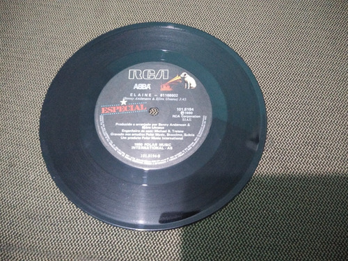 Lp Compacto Abba 1980 The Winner Takes It All - Elaine (Usado)