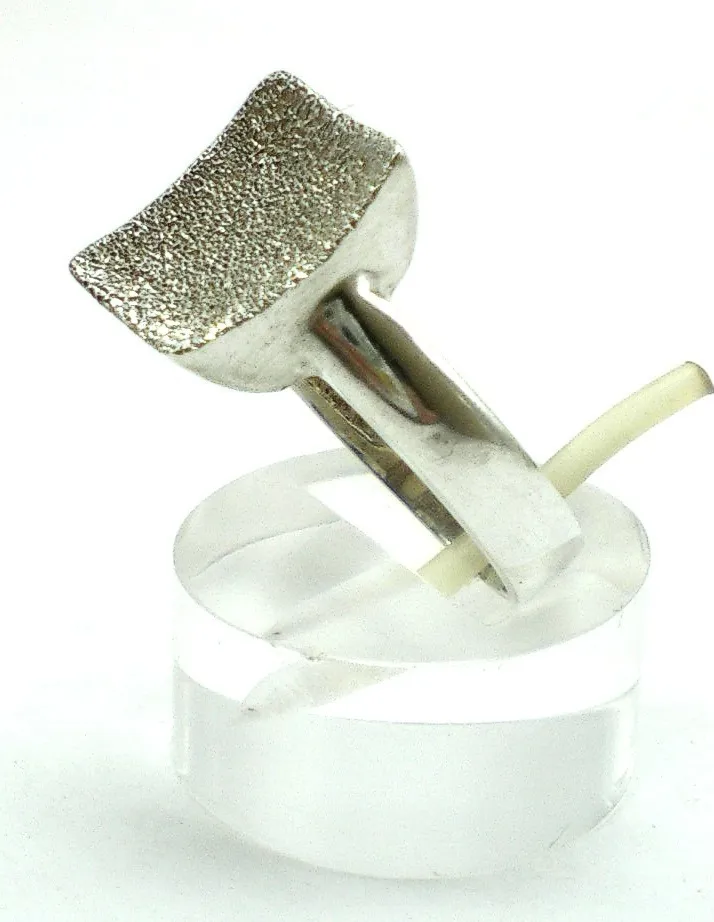Anillo De Plata 925 Arenado