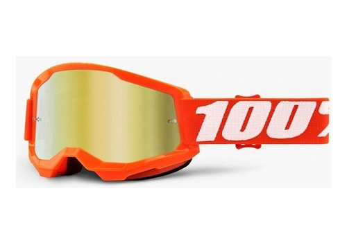 Antiparra 100% Motocross Strata 2 Orange Solomototeam