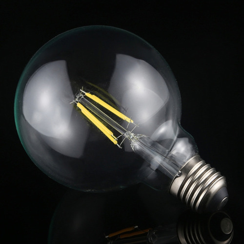 Luz Led De Filamento Led G95 E27 De 4 W Con Atenuación Retro