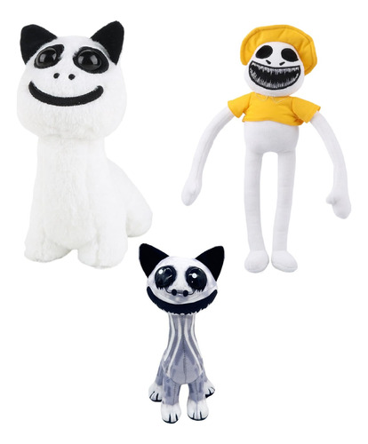 Nuevo Paquete De 3 Juguetes De Peluche Zoonomaly Horror Game