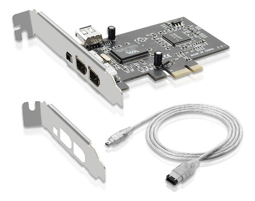 Tarjeta P/ Pcie Firewire 400 Ieee 1394a Pci 4 Puertos 6 Pin