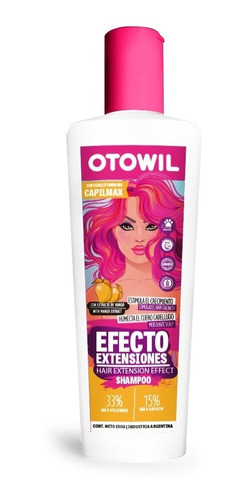 Shampoo Efecto Extensiones + Crecimiento + Humectante X250g