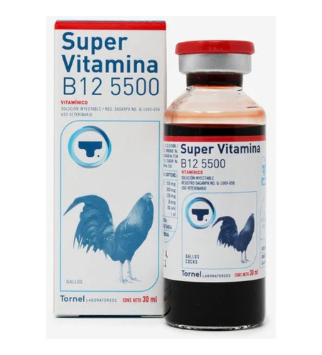 Super Vitamina B12 5500 30 Ml. Tornel