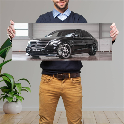 Cuadro 30x80cm Auto 2017 Mercedes Benz S Class B 881