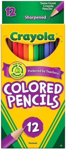Crayola Paquete Clásico: 3 Artículos, Lápices De Colores (24
