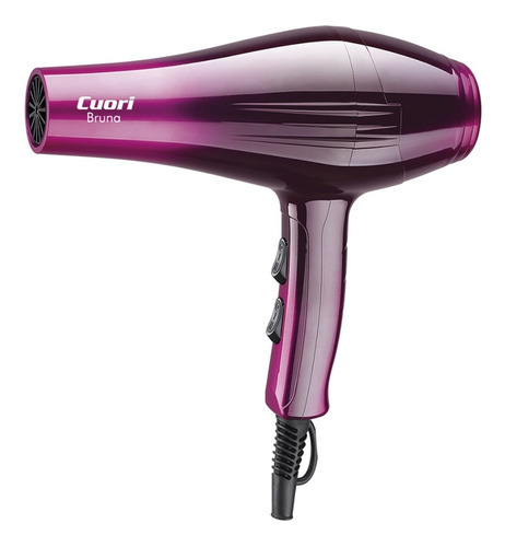 Secador de cabelo Cuori Bruna 2000 W com bocal e difusor cor rosa