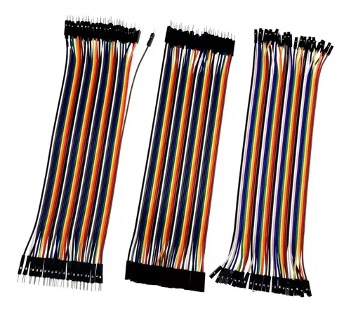 10 Jumper Cables Arduino Macho- M / Hembra-h / Macho - H