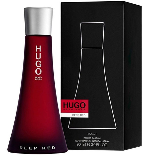 Deep Red Dama Hugo Boss 90 Ml Edp Spray - Perfume Original