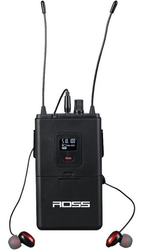 Ross Fum-001-bp Receptor Bodypack De Monitoreo + Auriculares