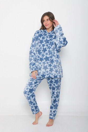 Pijama Wop Clothing Pantalón Polar Soft Mujer Doble Estrella