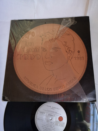 Juan Gabriel Todo 1983 Disco De Vinil Original 