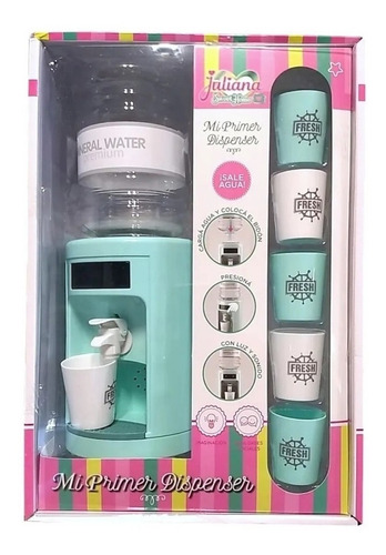 Imagen 2 de 2 de Juliana Sweet Home Mi Primer Dispenser Luz Y Sonido