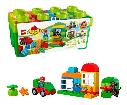 Lego Duplo 10572 Bloque Caja Diversion Todo En Uno Manias