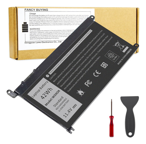 Batería De Computadora Portátil Fancy Buying 42wh Wdx0r