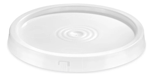 Cubeta 4 L De Pared Reforzada De Grado Alimenticio Pack 5 Pz Blanco
