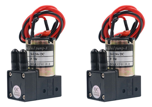 Bomba De Diafragma, 2 Bombas De Tinta Con Motor De Presión P