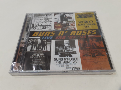 Live Era '87-'93, Guns N' Roses - 2cd 1999 Nuevo Nacional