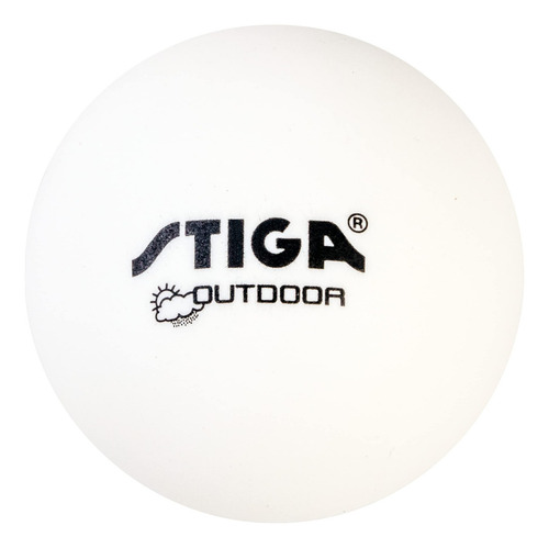 Stiga Paquete De 4 Bolas De Ping Pong Para Exteriores, Minim
