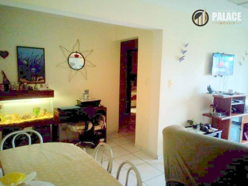 Apartamento Com 2 Dormitórios À Venda, 84 M² Por R$ 315.000,00 - Vila Guilhermina - Praia Grande/sp - Ap2446