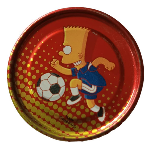 Tazo The Simpsons 123 Metalix Gold (Usado)