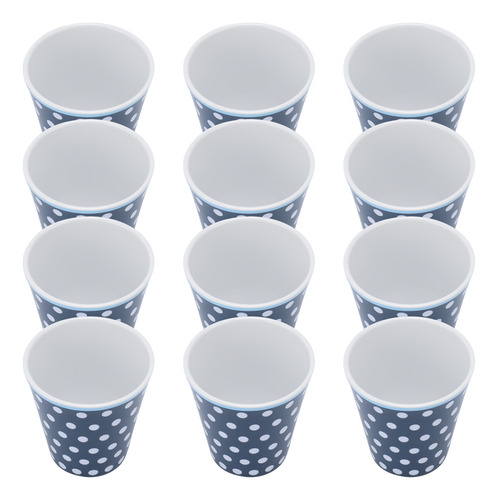 Milk Cup, Antiescaldado, Diseño De Puntos Azules De Melamina