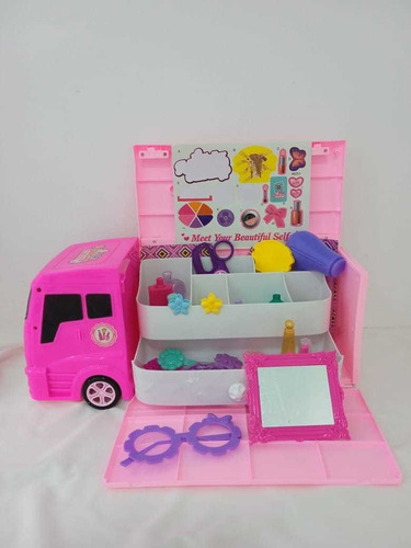 Juguete 2 En 1 (carro Maquillaje De Simulación + Carro)