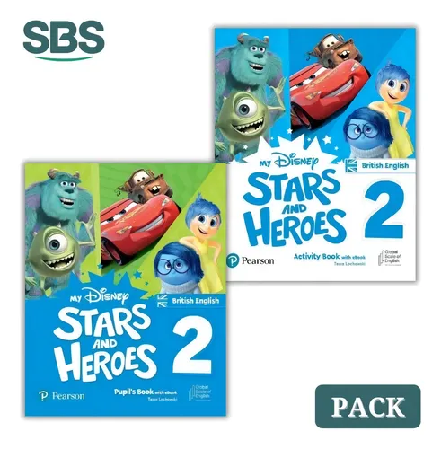 My Disney Stars And Heroes 2 (bri)- Sb + E-bk- Wb- 2 Libros, De ...