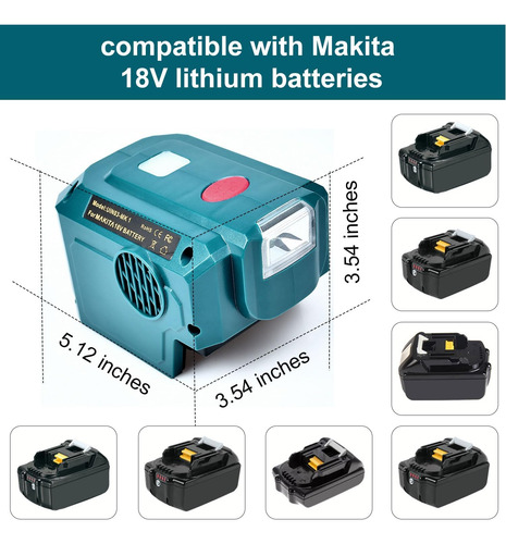 Inversor De Corriente Portátil De 200 W Compatible Con Bater