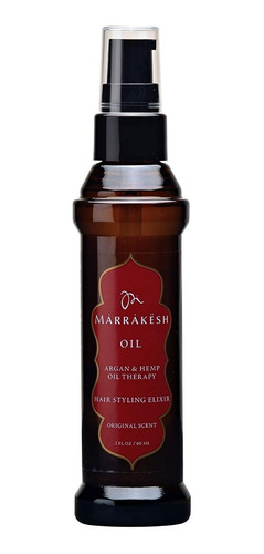 Marrakesh Aceite De Argán Y Semilla  De Cáñamo 60 Ml