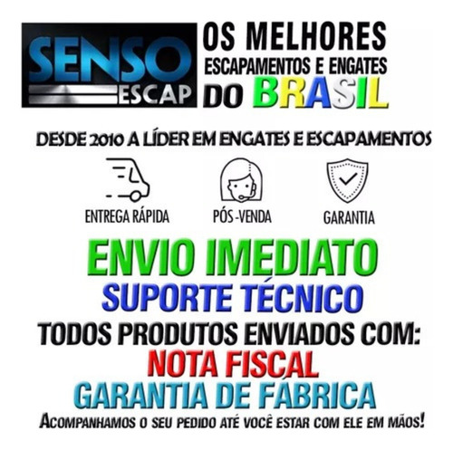 Abraçadeira De Escapamento Tipo U G 1 3/4