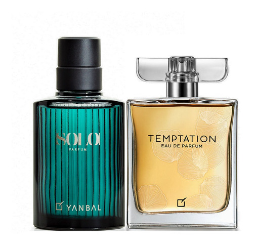 Perfume Solo + Temptation Dama - mL a $1215