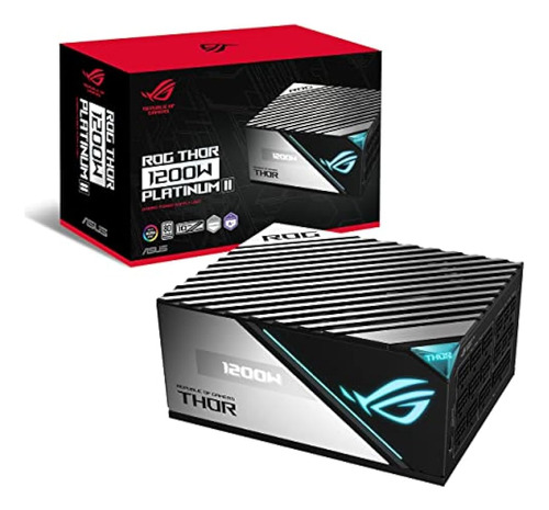 Rog Thor 1200w Platinum Ii (1200 Vatios, Fuente De Alimentac