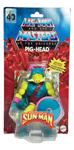 Pig - Head He Man And The Masters Of The Universe Retro 