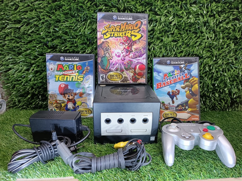 Consola Nintendo Gamecube Con 3 Juegos Originales 