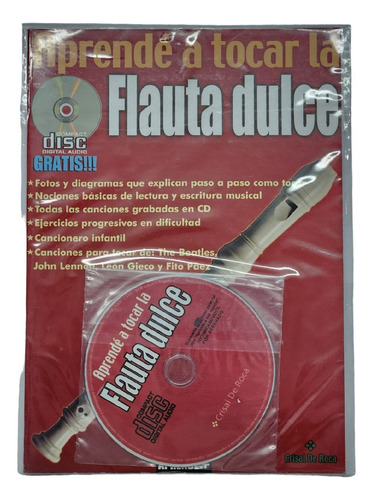 Metodo Aprende A Tocar Flauta Dulce + Dvd