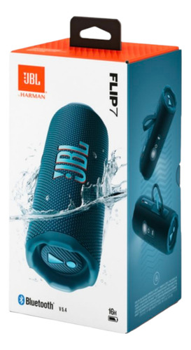 Parlante Jbl Flip 7 Portátil Inalámbrico Azul Azul