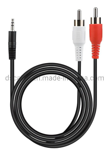 Cable 2 Rca Macho A 1 Plug 3.5 Estereo 1.80mts