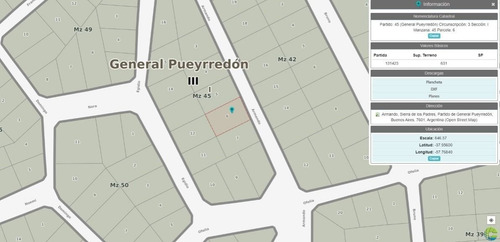 Imagen 3 de 3 de Lote En Venta En Sierra De Los Padres