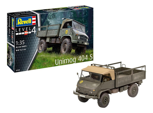 Unimog 404 S 1/35 Kit Para Montar Revell 03348