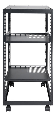 Rack De Servidor Abierto 20u Profundidad Ajustable 38-101 Cm Color Negro