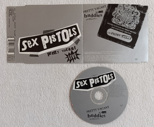 Sex Pistols Pretty Vacant Live Single Edition Holland 