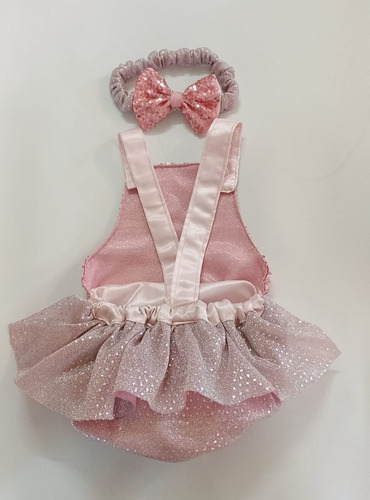 Pañalero Minnie Mouse Rosa Claro 12 M Floreado