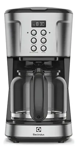 Cafeteira Eletrica Electrolux Inox Grande 38 Xícaras Experience (ecm30 ...