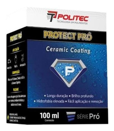 Vitrificador De Pintura Protect Pró 100ml Politec