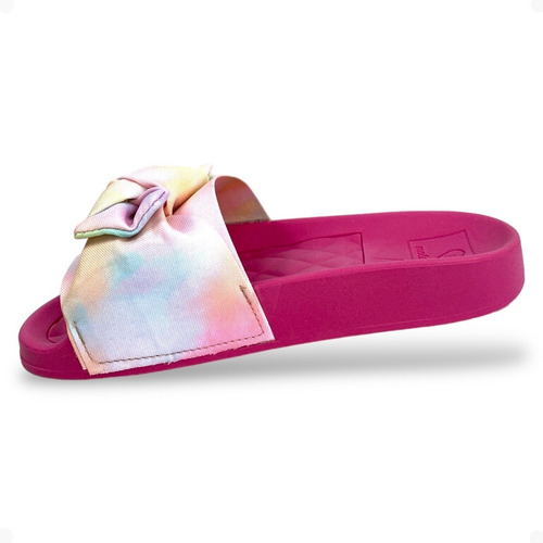 Imagem 3 de 4 de Chinelo Com Laço Slide Infantil Molekinha