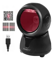 Comprar SHAWTY Lector De Código De Barras De Escritorio 1D 2D QR, Lector de Código de Barras con Cable USB, Detección Automática de Código de Barras, para Supermercados, Librerías, Almacenes y Biblioteca
