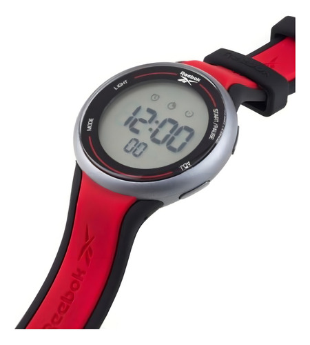 Reloj Reebok Unisex Elements Gt Digital Rv-eLG-g9-psir-wb Color De La Malla Rojo-negro Color Del Bisel Rojo Color Del Fondo Positivo