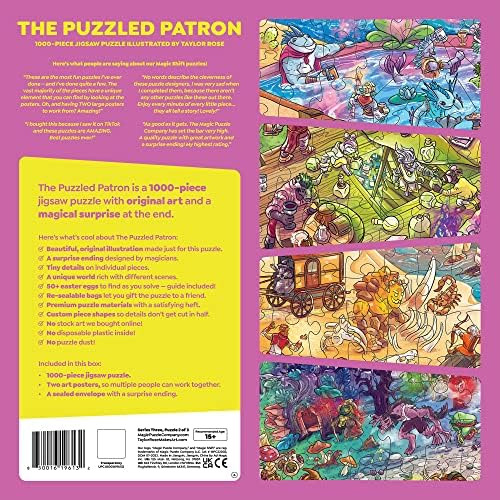 The Puzzled Patron Rompecabezas De 1000 Piezas De The Magi